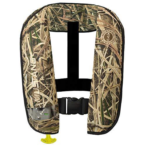 Mustang Survival Cor Mustang Survival - M.I.T. 100 Manual Inflatable PFD - Mossy Oak Shadow Grass Blades, One Size Fits All