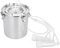 zjchao electric milker, pulsation milker 7l milking equipment livestock milking machine with vacuum pump for goat sheep(#1)
