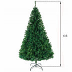 6 ft. Green Unlit Regular Artificial Christmas Tree