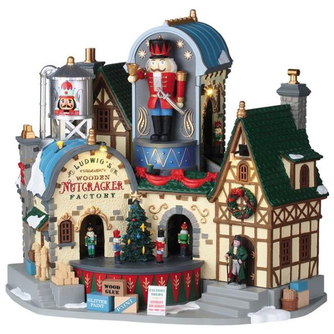 Lemax 9043725 Ludwigs Wooden Nutcracker Factory Village Building