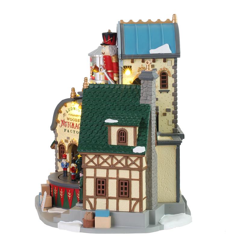 Lemax 9043725 Ludwigs Wooden Nutcracker Factory Village Building