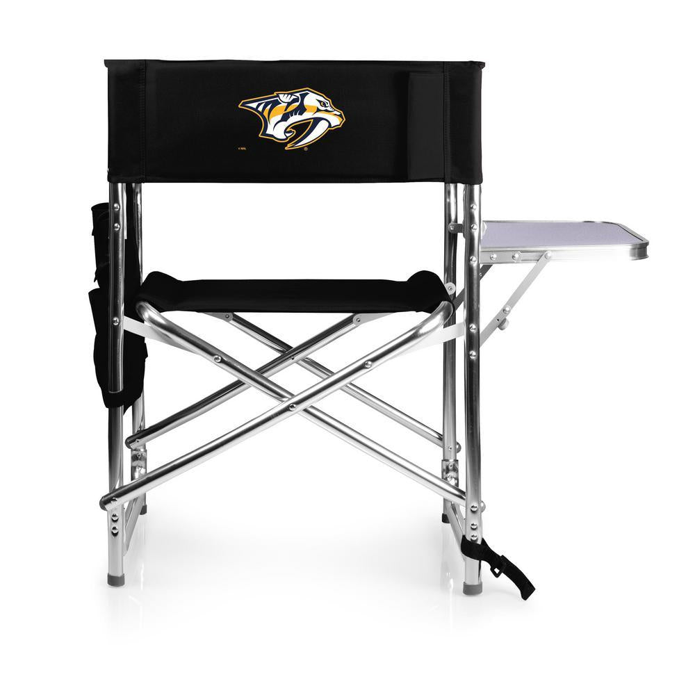 Nashville Predators Black Sports Chair