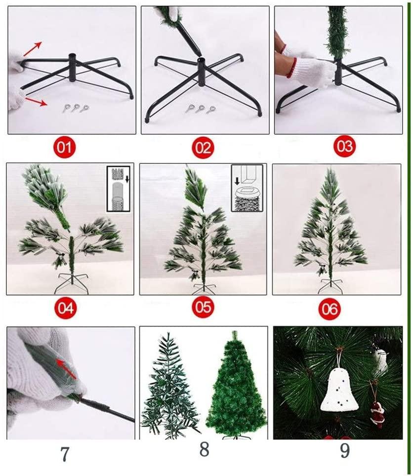 ChenCheng Christmas Tree Sets Holiday Decorations, Family, Company, Party Dress Up Packages, Christmas utenciles (Size : 1.5m)