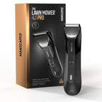 Lawn Mower4.0 PRO - Groin &amp; Body Hair Trimmer, Updated SkinSafeTrimmer Blade, Waterproof Wet/Dry Groomer, USB-C &amp; Wireless Charging Compatible, Men’s Ball Shaver with Travel Lock