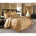 Colonial 4 Piece Comforter Set by Five Queens Court