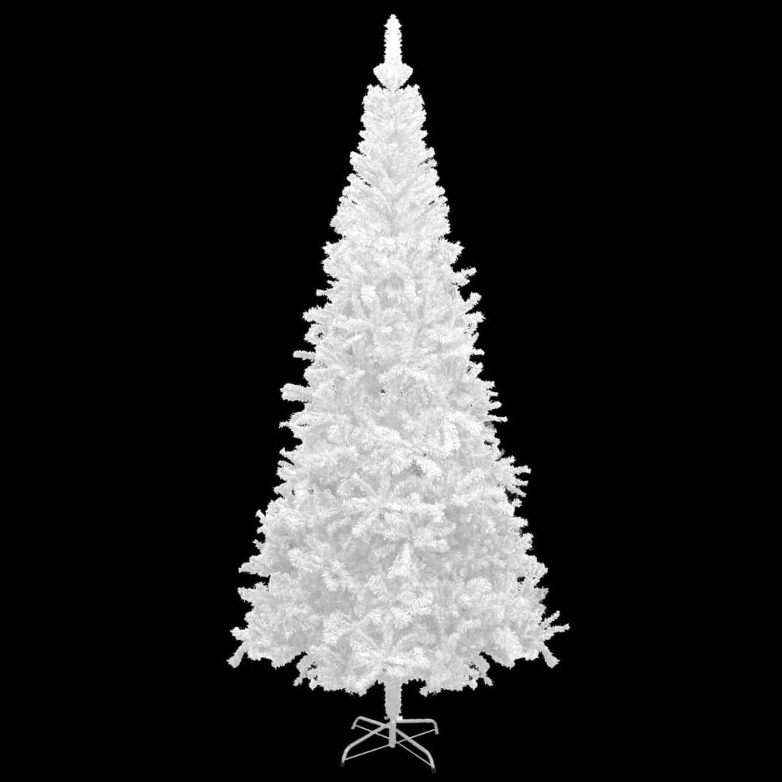 Tomshine Artificial Christmas Tree L 94.5" White