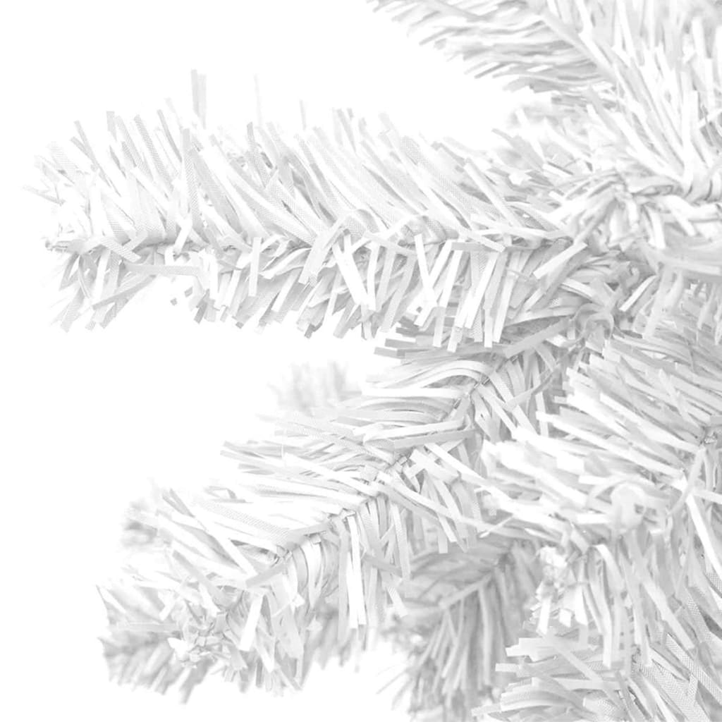 Tomshine Artificial Christmas Tree L 94.5" White