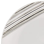 Brushed Lines 16 Piece Dinnerware Set, Service for 4