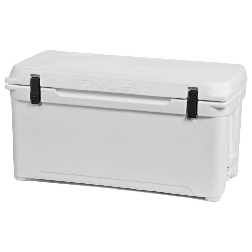 18.5 Gal. 75-Can High Performance Seamless Roto-Molded Ice Cooler, White