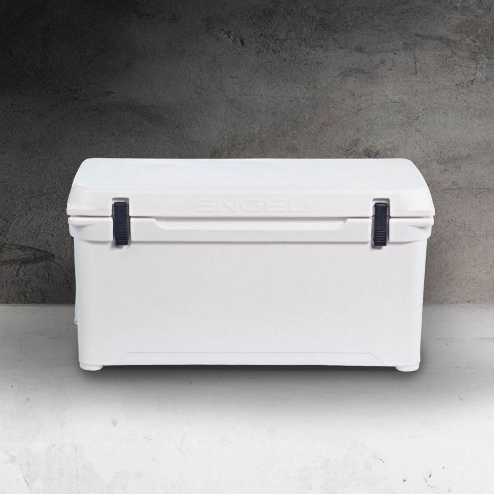 18.5 Gal. 75-Can High Performance Seamless Roto-Molded Ice Cooler, White