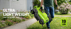 13 Inch Electric Lawn Mower, 1300W Corded Power, Lightweight &amp; Compact  Ideal for Small to Medium Lawns