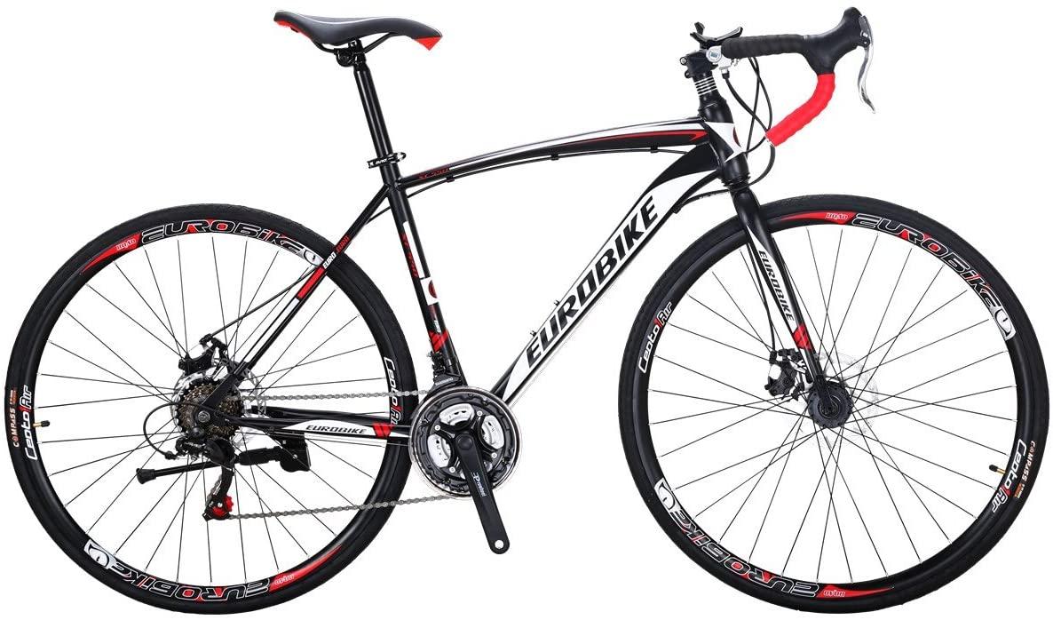 Eurobike Road Bike XC550, 700C Wheels, 21 Speed, Dual Disc Break