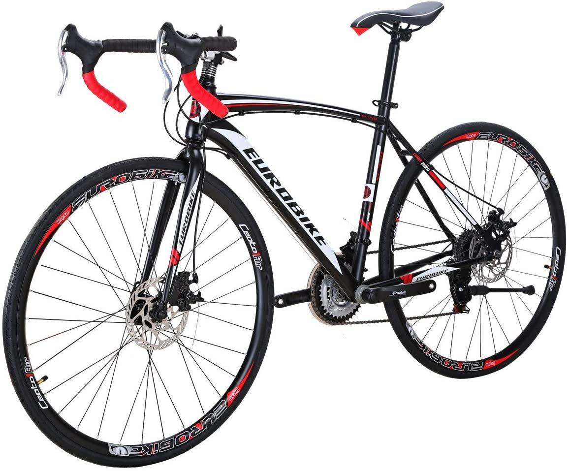 Road Bike XC550 Bicycle 49 cm Frame Bikes for Adults Dual Disc Brake Road Bikes for Men Bicycle