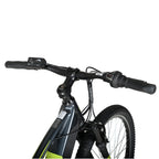 Hyper Bicycles E-Ride Electric Pedal Assist Mountain Bike, 26in MTB, Black