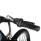 Hyper Bicycles E-Ride Electric Pedal Assist Mountain Bike, 26in MTB, Black