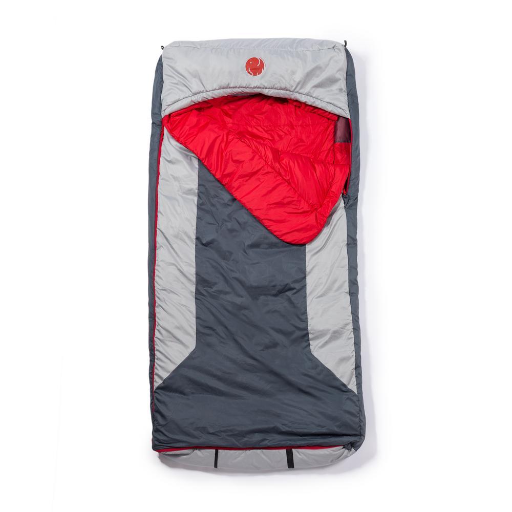 M-3D 10°F/-12.2° Multi-Down Hooded Rectangular Sping Bag (Reg)