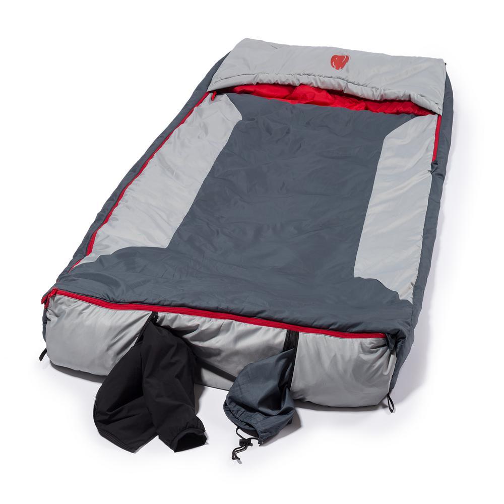 M-3D 10°F/-12.2° Multi-Down Hooded Rectangular Sping Bag (Reg)
