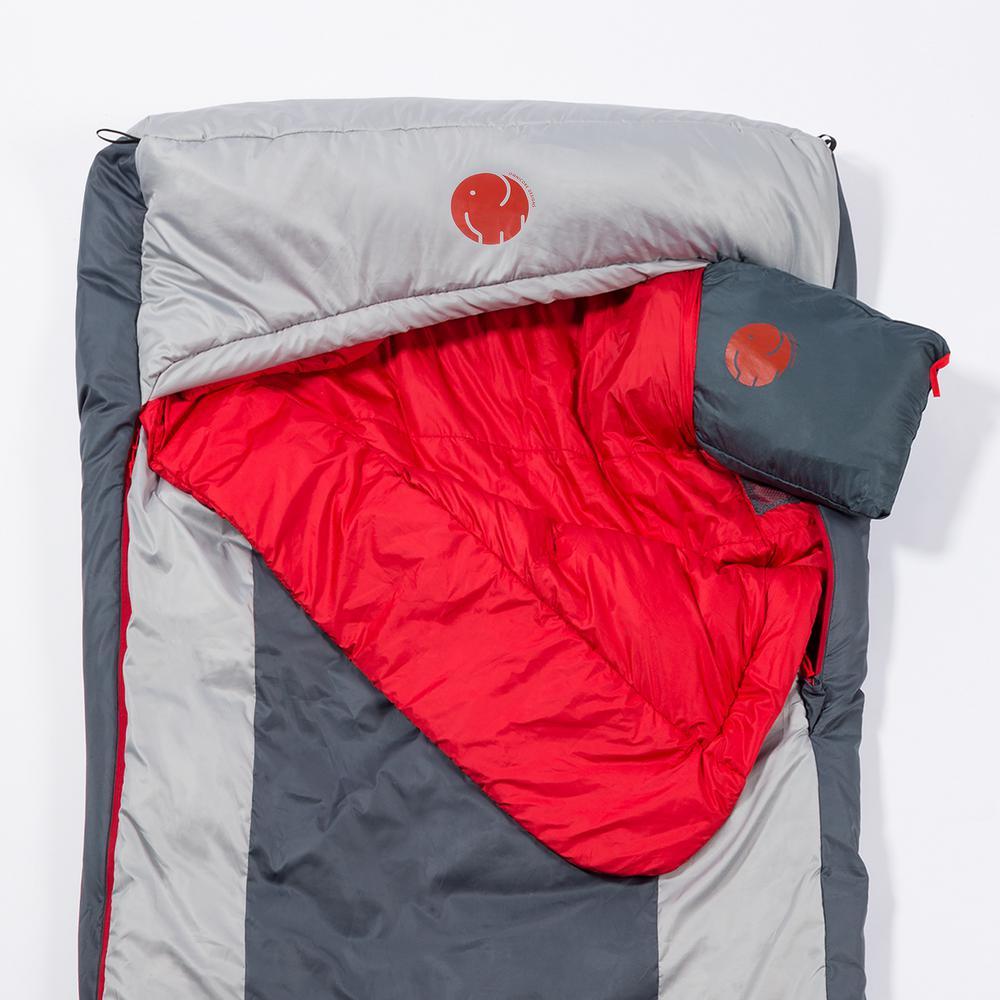 M-3D 10°F/-12.2° Multi-Down Hooded Rectangular Sping Bag (Reg)