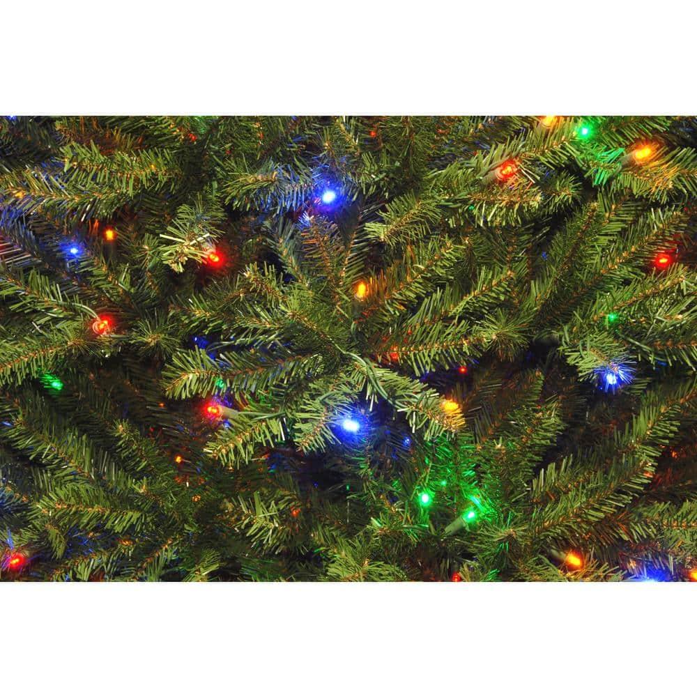 9 ft. PowerConnect Dunhill Fir Artificial Christmas Tree with Dual Color LED Lights