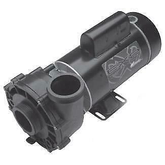 waterway ex 2 48-frame 2hp dual-speed spa pump, 2in. intake, 2in. discharge,
