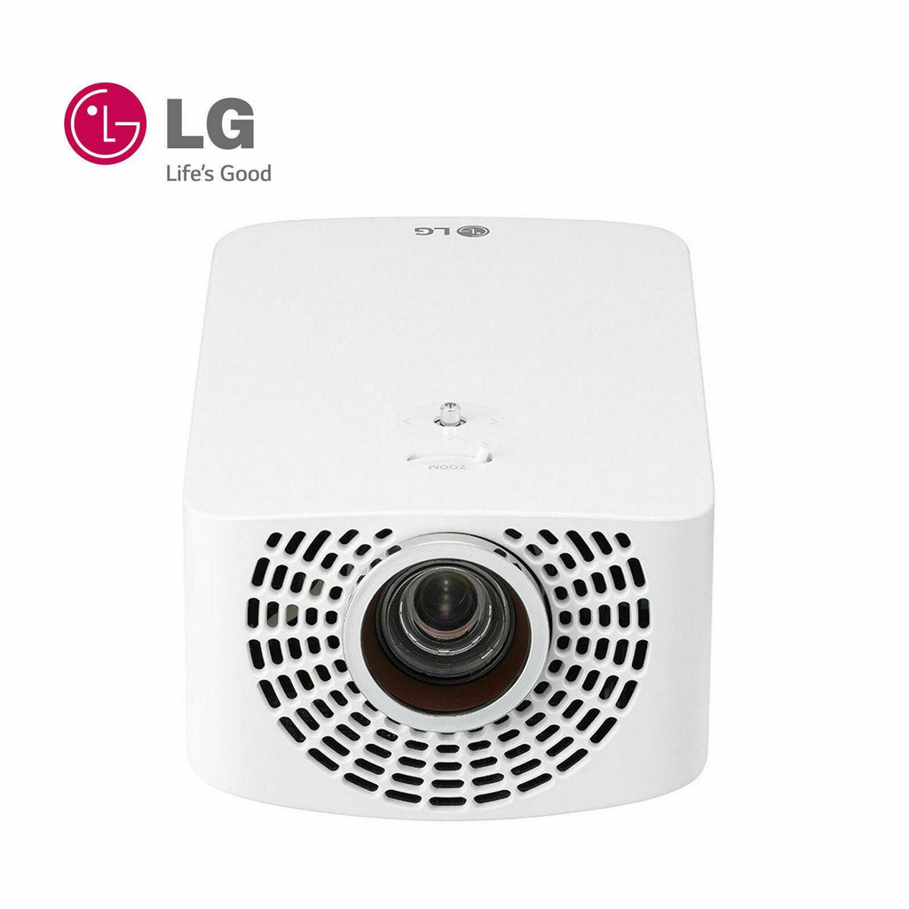 [new] lg mini beam tv projector high perfomance full hd &amp; 1400 ansi / pf1500