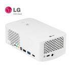 [new] lg mini beam tv projector high perfomance full hd &amp; 1400 ansi / pf1500