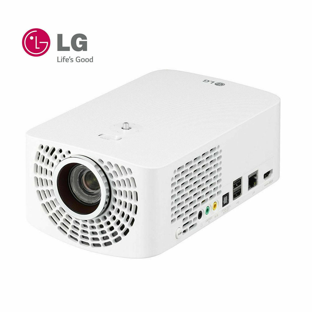 [new] lg mini beam tv projector high perfomance full hd &amp; 1400 ansi / pf1500