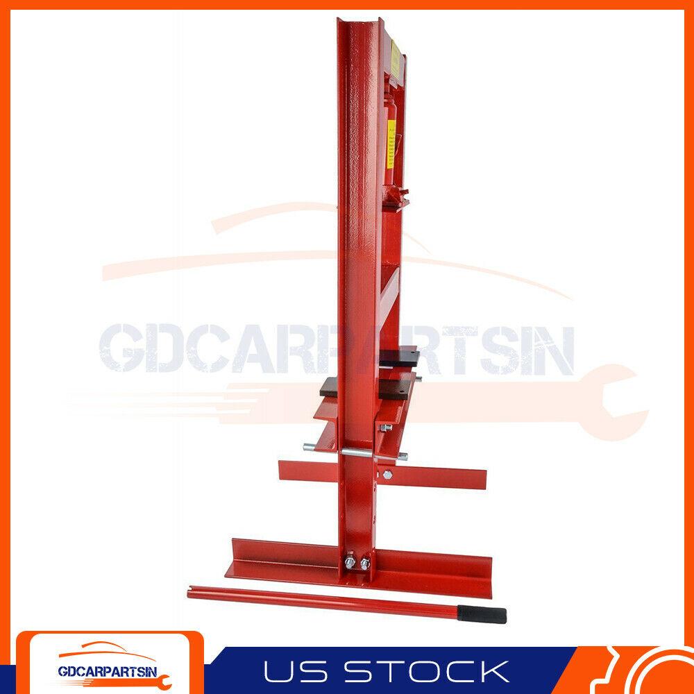 6 Ton Shop Press Hydraulic Bottle Jack Benchtop H-Frame Plates Jack Stand Tools