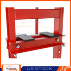 6 Ton Shop Press Hydraulic Bottle Jack Benchtop H-Frame Plates Jack Stand Tools