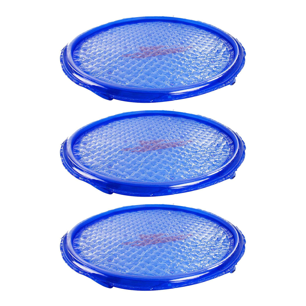 Solar Sun Rings UV Resistant Above Ground Inground Swimming Pool Hot Tub Spa Heating Accessory Circular Heater Solar Cover, Blue