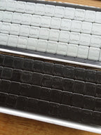 27 LBS BLACK WHEEL WEIGHTS-1/4 OZ -27 LBS GREY- 1/4 OZ. STICK-ON ADHESIVE TAPE