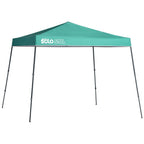 Solo72 11 ft. x 11 ft. Turquoise Slant Leg Canopy