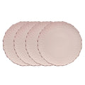 Chateau Pink Set of 4 Dinner Plates