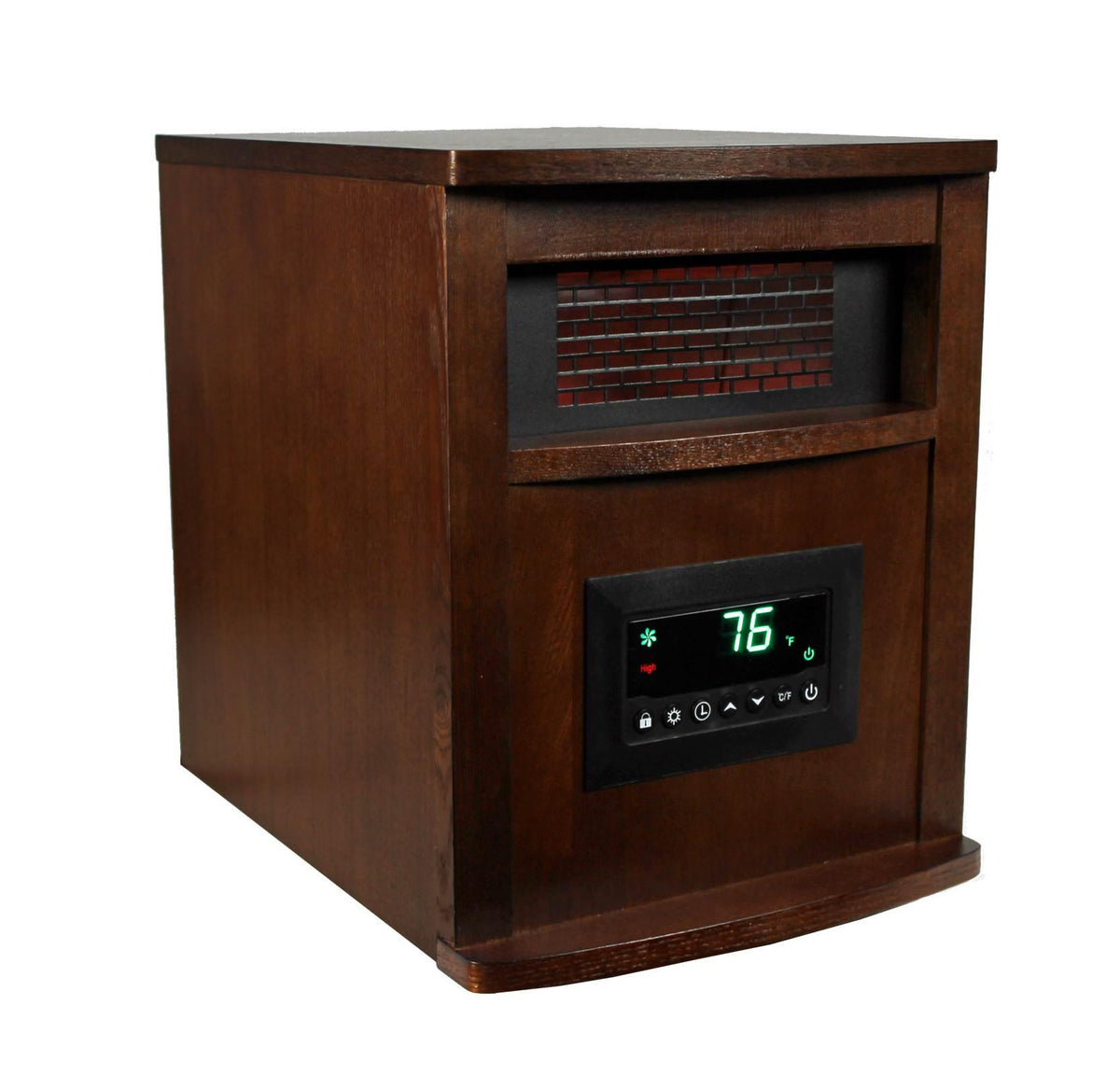 Lifesmart 6 Element 1500W Electric Infrared Quartz Indoor Space Heater