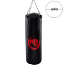Elenxs Heavy Bag Beginners Professionals Punching Bag Nylon Straps PVC Covering Sports Equipment, 31x12 Inch