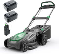 20.5 Inch Cordless Lawn Mower, 40V Electric Push Mower with 2x8.0Ah Batteries and Rapid Charger, Brushless Ultra-Quiet Lawn Mower for Medium to LarYards