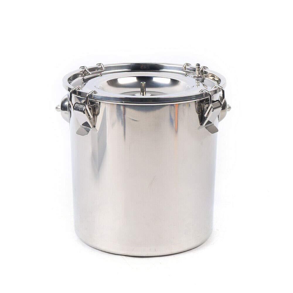 electric milking machine 5l/7l vacuum impulse pump cow/sheep milker with stainless steel milk can automatic portable livestock milking equipment (5l/1.3gal cow)