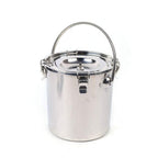 electric milking machine 5l/7l vacuum impulse pump cow/sheep milker with stainless steel milk can automatic portable livestock milking equipment (5l/1.3gal cow)