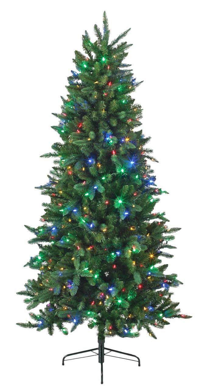 TV15077 Artificial Pre-Lit Christmas Tree, Southern Spruce, 400 Color-Changing Lights, 7-Ft. - Quantity 1