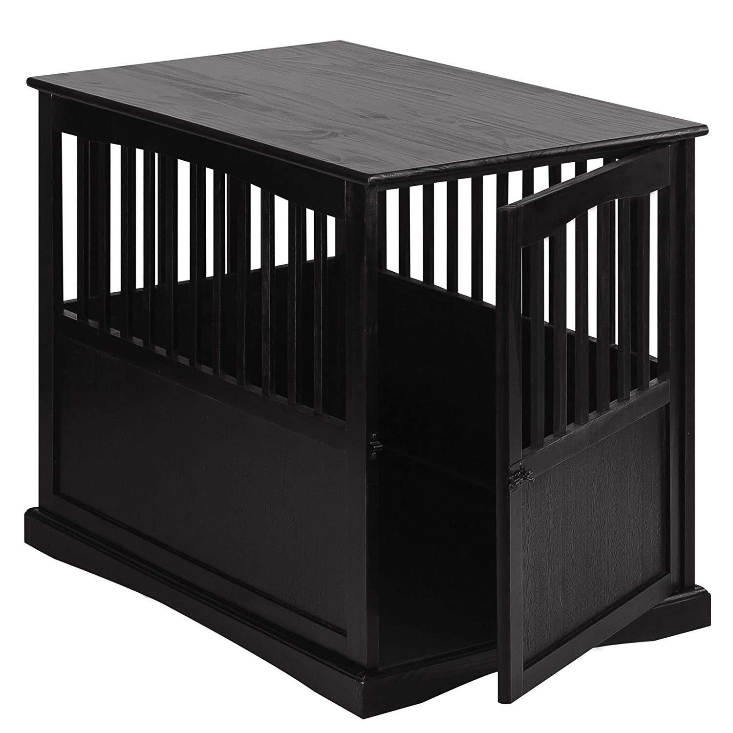 New! Wooden Furniture End Table and Pet Crate