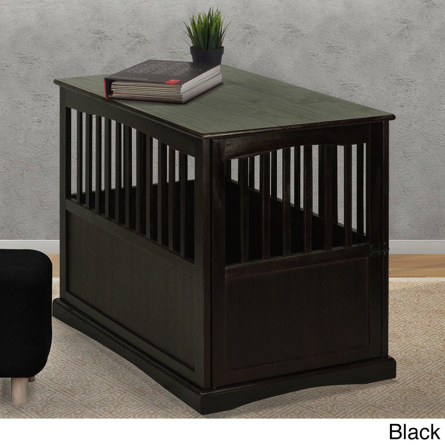 New! Wooden Furniture End Table and Pet Crate