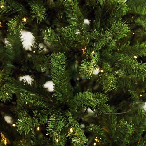 Modstyle Pre-Lit Artificial Christmas Tree with 300 LED 1000 Braches, 6Ft