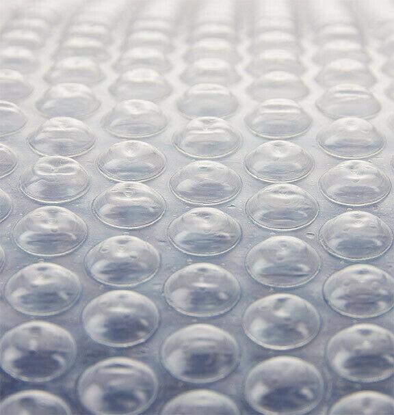 sun2solar 1600 series clear oval swimming pool solar covers - (choose size)
