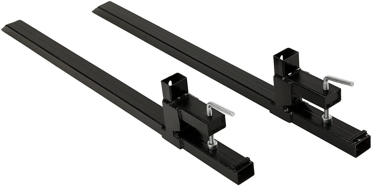 letra 60 inch clamp on pallet forks heavy duty 2000lbs pallet forks for bucket loader tractor skid steer