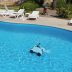 ausono hj1008 robotic automatic pool cleaner for above/inground pools