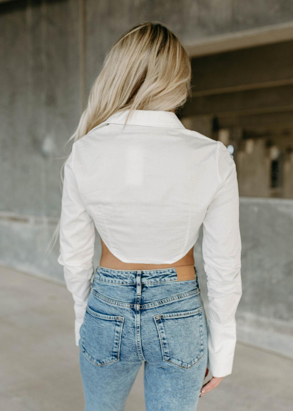 white button top