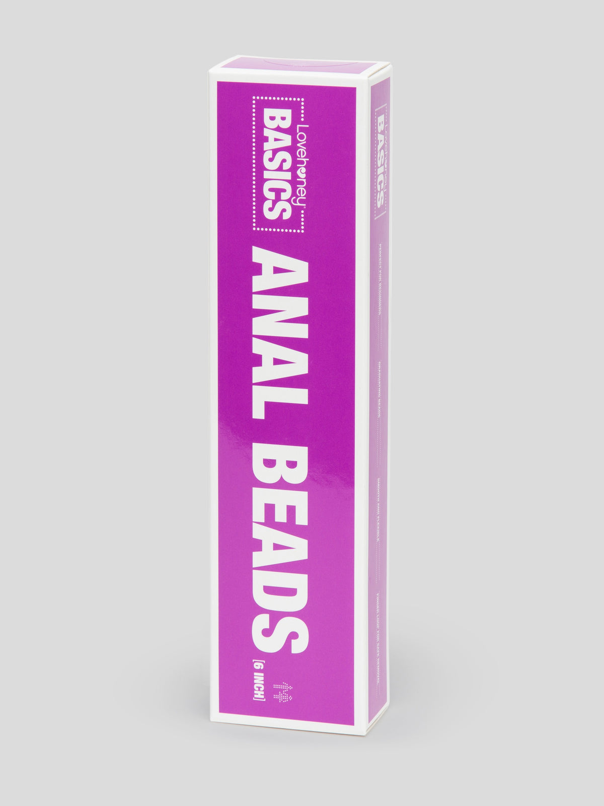 BASICS Anal Beads 6 Inch, Blue