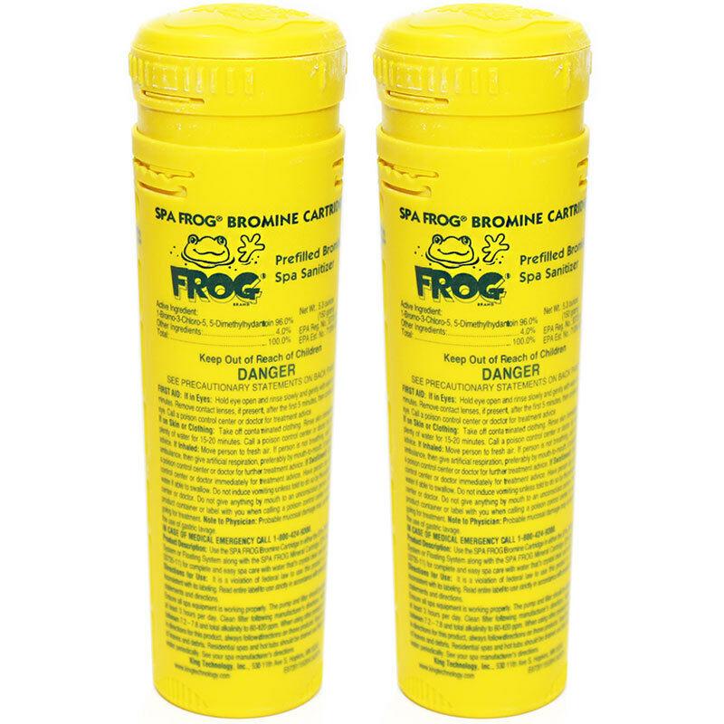 spa frog bromine and mineral replacement cartridges