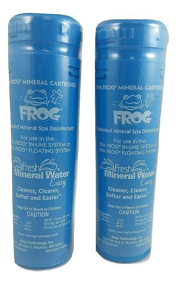 spa frog bromine and mineral replacement cartridges