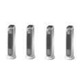 Lasko 1500W Portable Electronic Thermostat Ceramic Tower Space Heater (4 Pack)